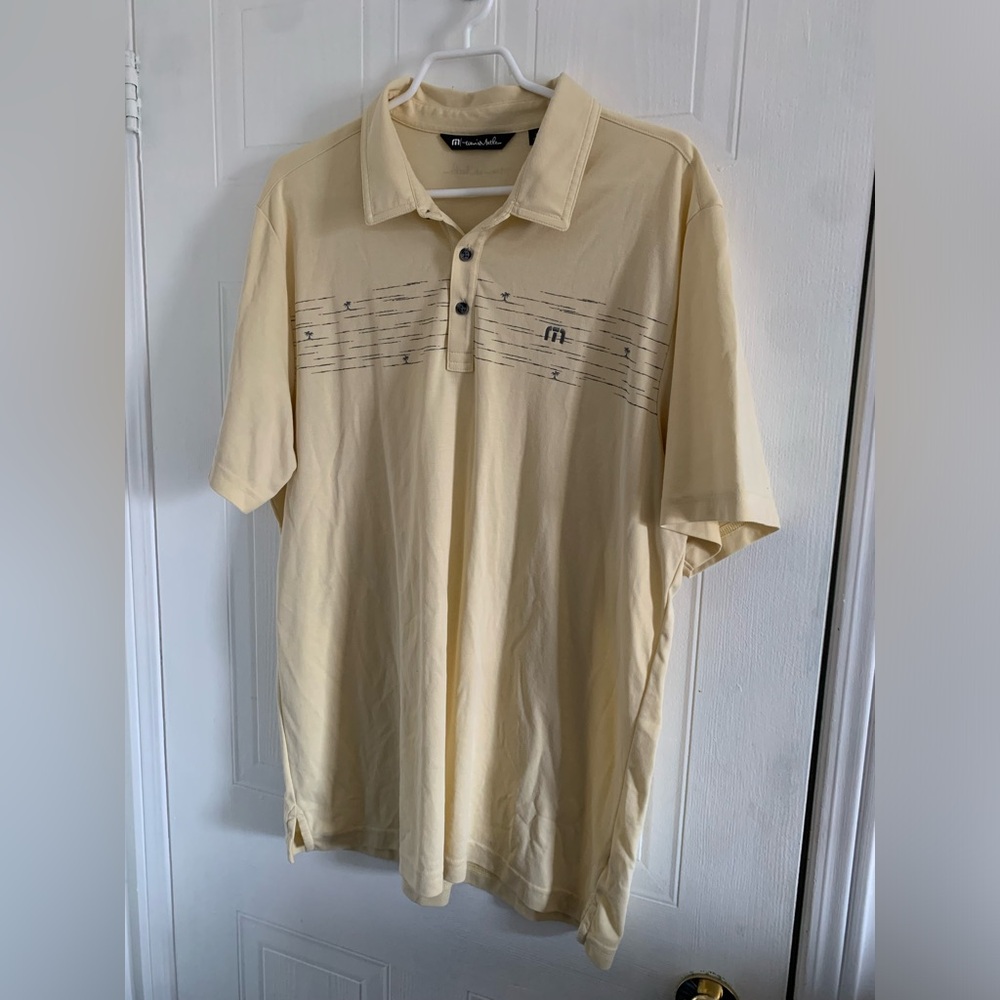 LOT OF 4 TravisMathew Best Of Both Golf Black / Grey / Yellow Polos Size XL - Picture 2 of 13